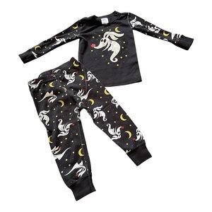 #352, Disney Kids Black Ghost Pajamas, size 2T